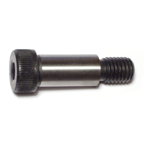Midwest Fastener Shoulder Screw, 11 (Coarse) Thr Sz, 5/8 in Thr Lg, 1-1/2 in Shoulder Lg, Steel, 2 PK 71631 - main